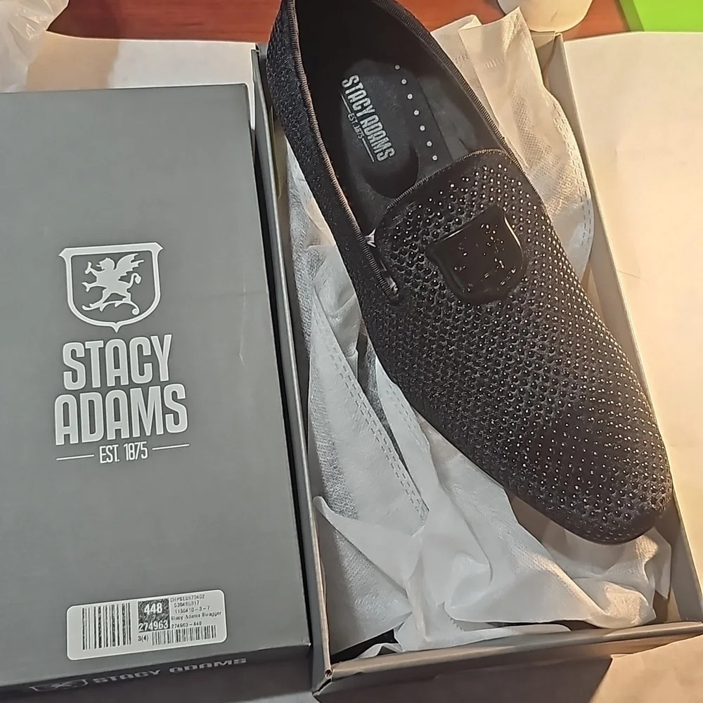 Men's Stacy Adam's Swagger Fancy Church Loafers NWT